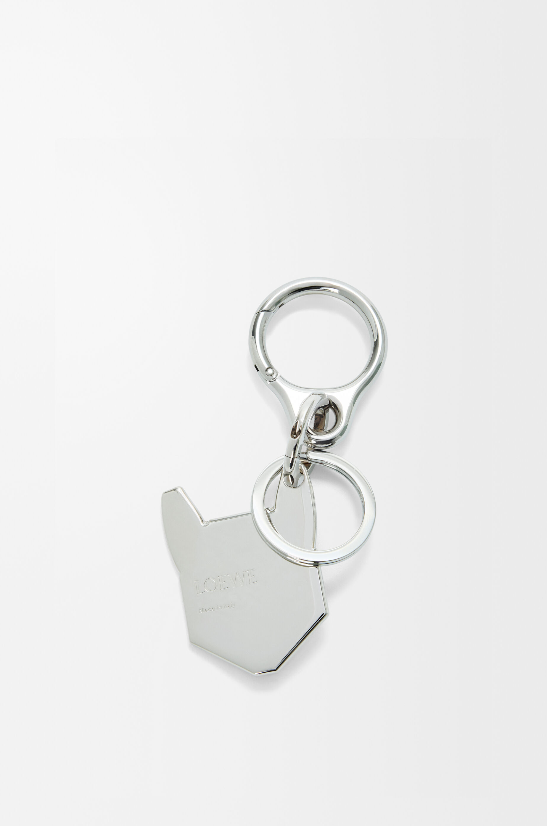 Futurist Cat keyring Grey - LOEWE