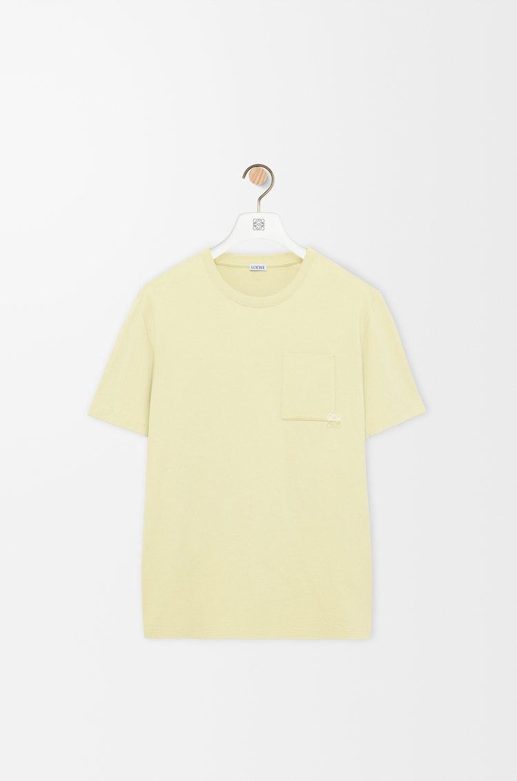 LOEWE Relaxed fit T-shirt in cotton Light Yellow