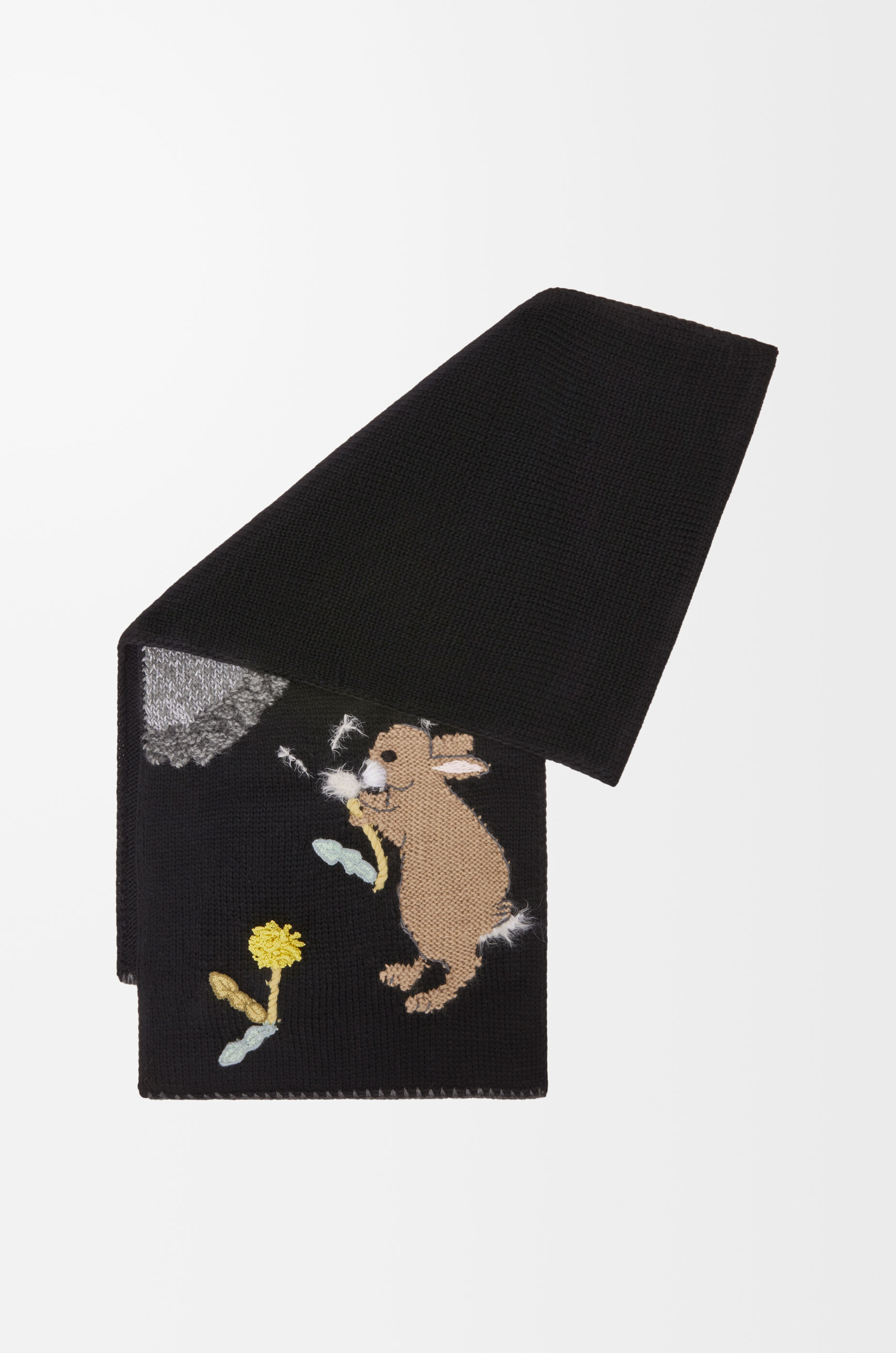 うさぎ スカーフ（ウール） マルチカラー - LOEWE