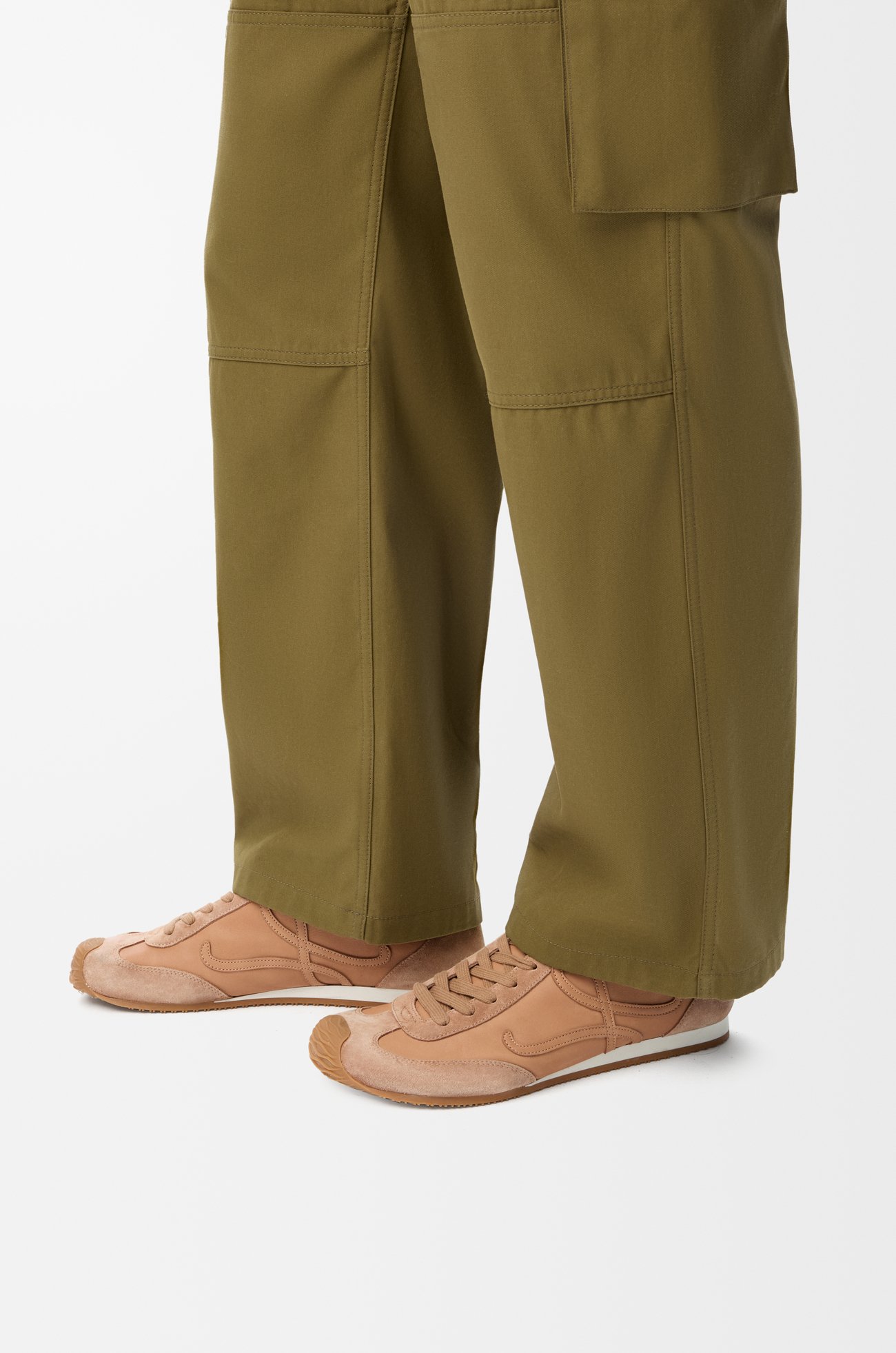 LOEWE Ballet Runner 2.0 in soft calfskin Cinnamon