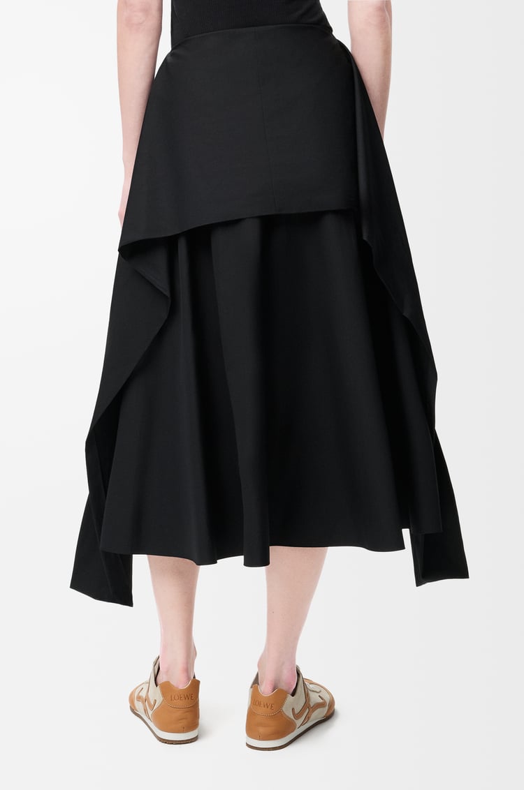 LOEWE Gonna a portafoglio in cotone Nero