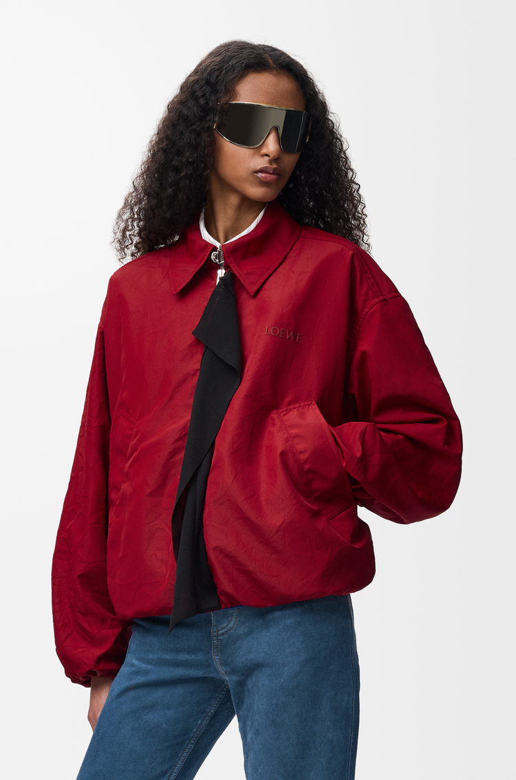 LOEWE 科技面料夹克 红色