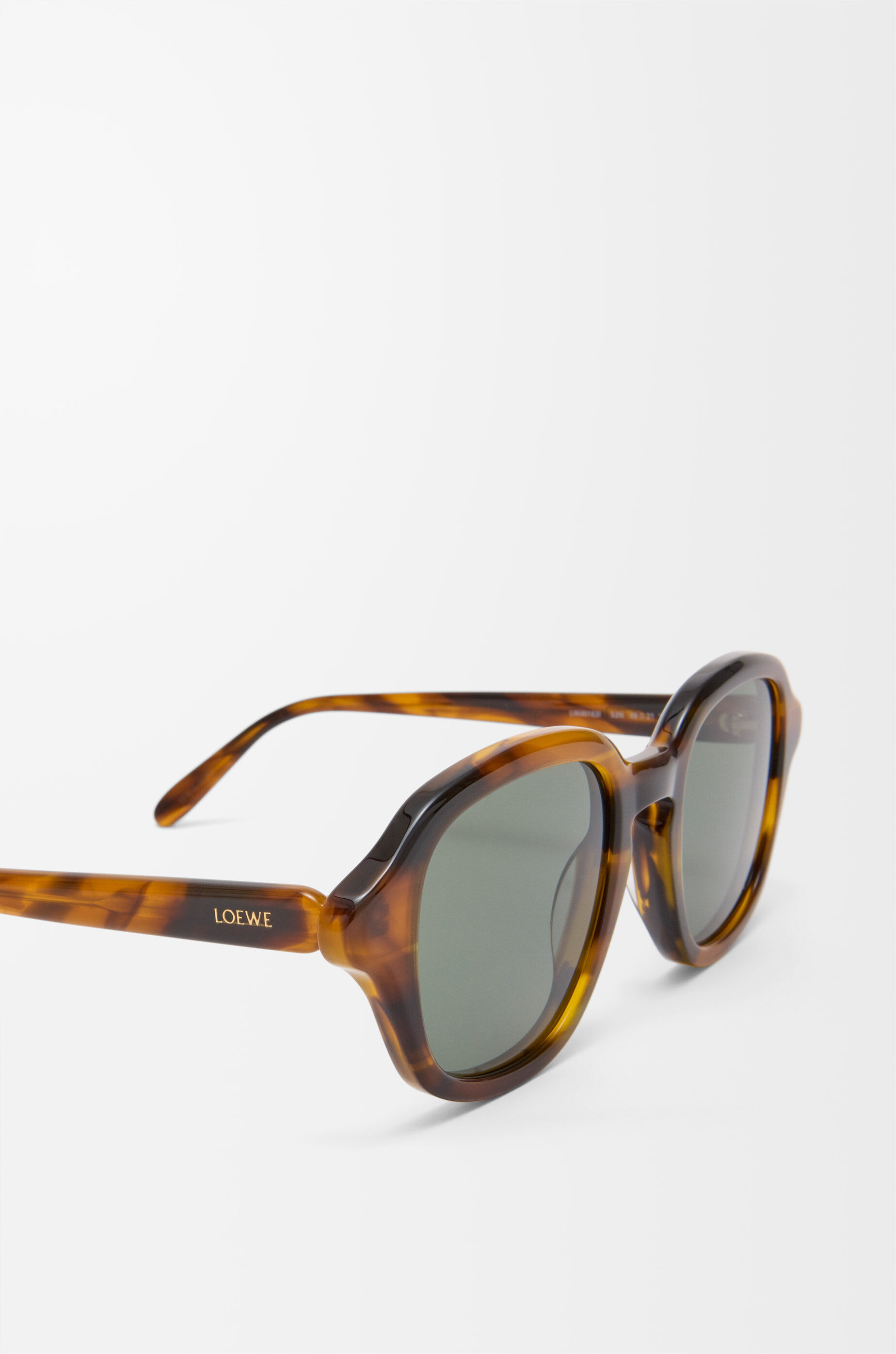 アルファ スリム サングラス ブラウン - LOEWE