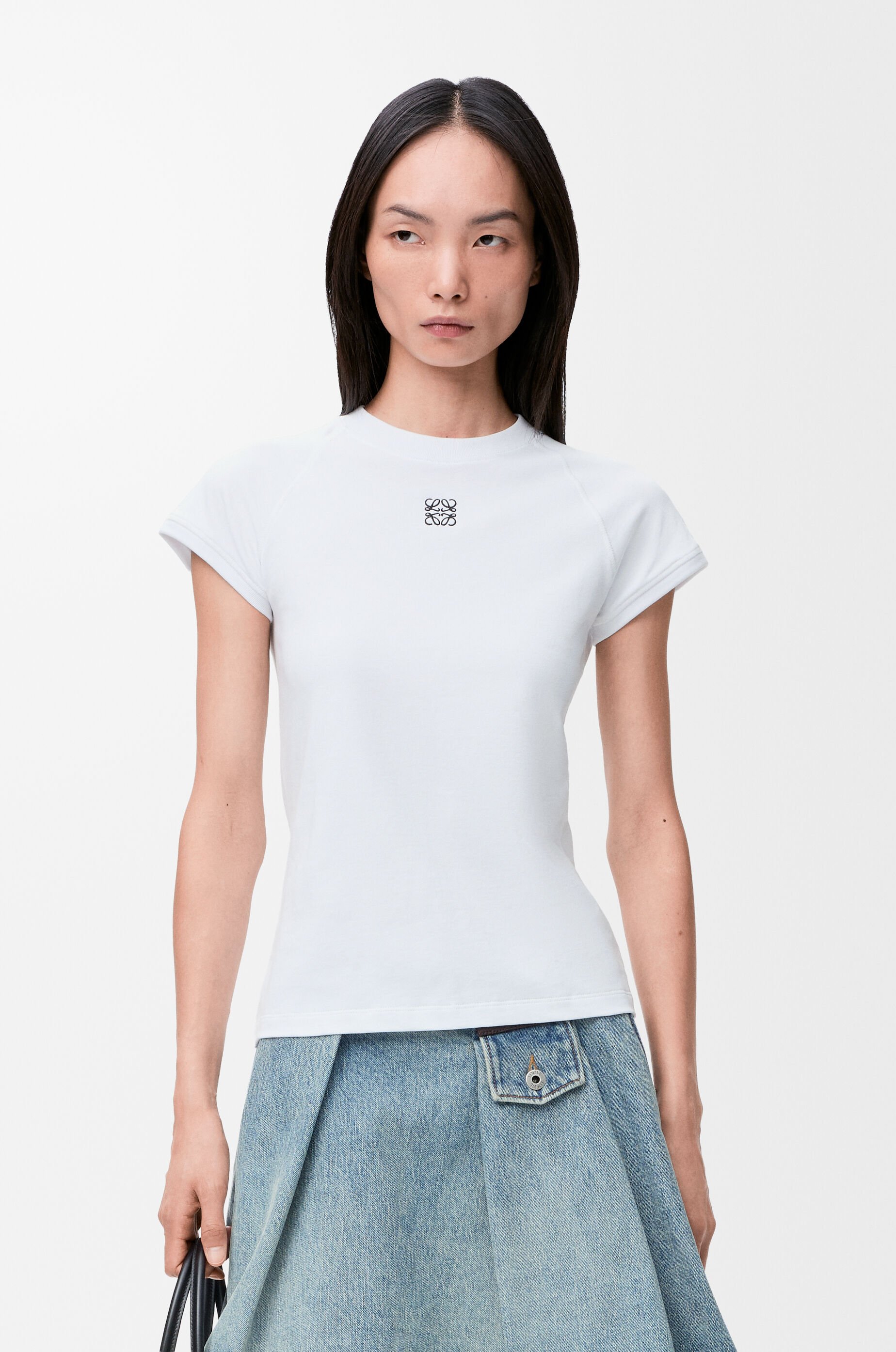 Small fit T-shirt in cotton blend White - LOEWE USA Official Website