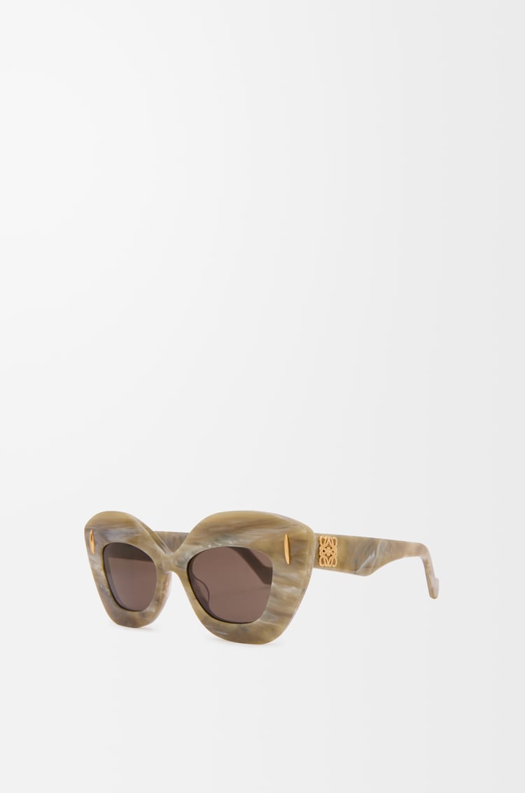 LOEWE Gafas de sol Retro Screen  Verde Pálido Marmolado