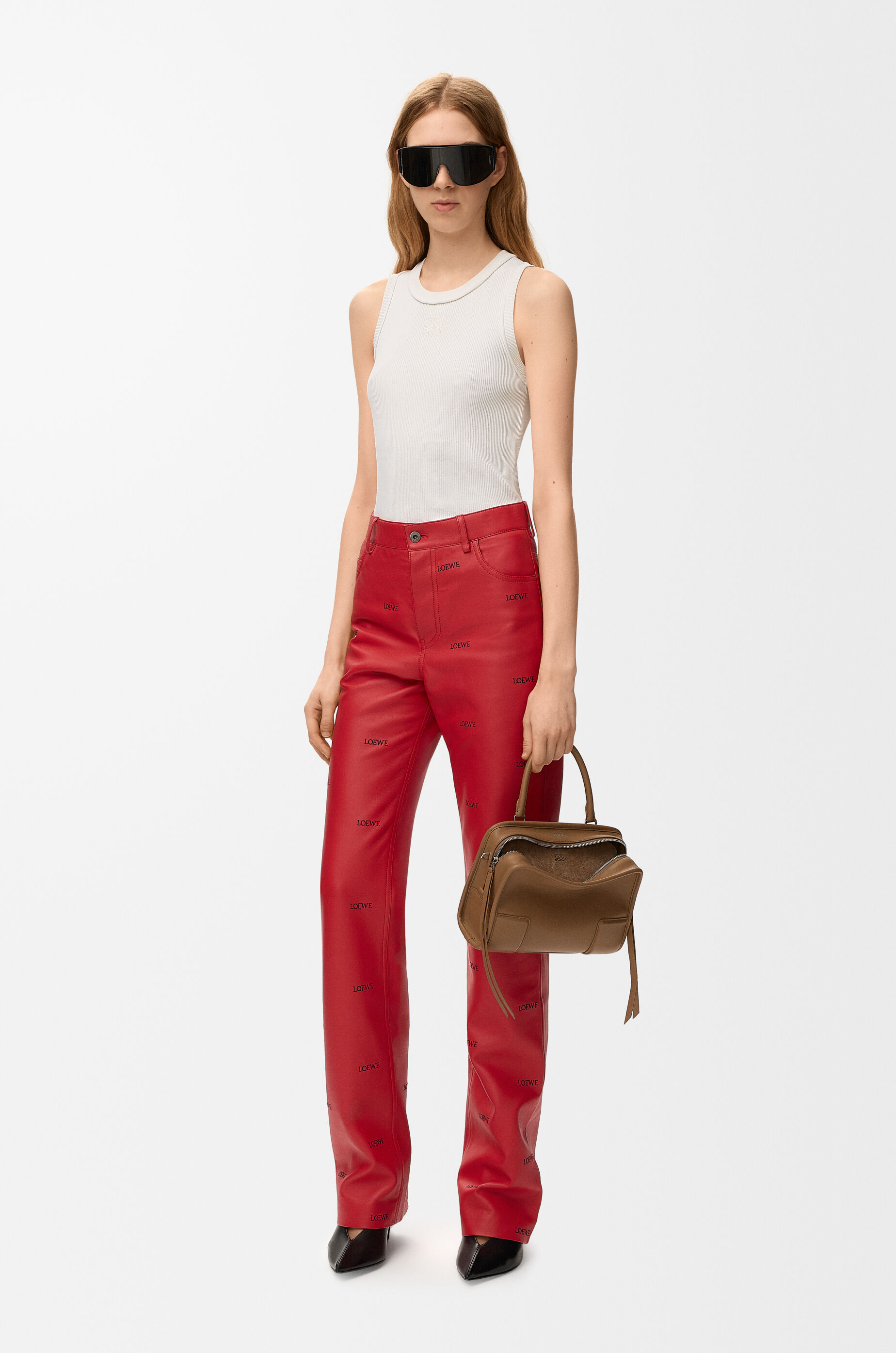 Anagram tank top in stretch viscose White - LOEWE USA Official Website