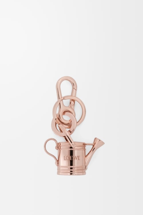 LOEWE Watering can keyring Pink Gold