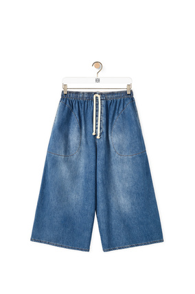 LOEWE Drawstring trousers in denim Jeans Blue plp_rd