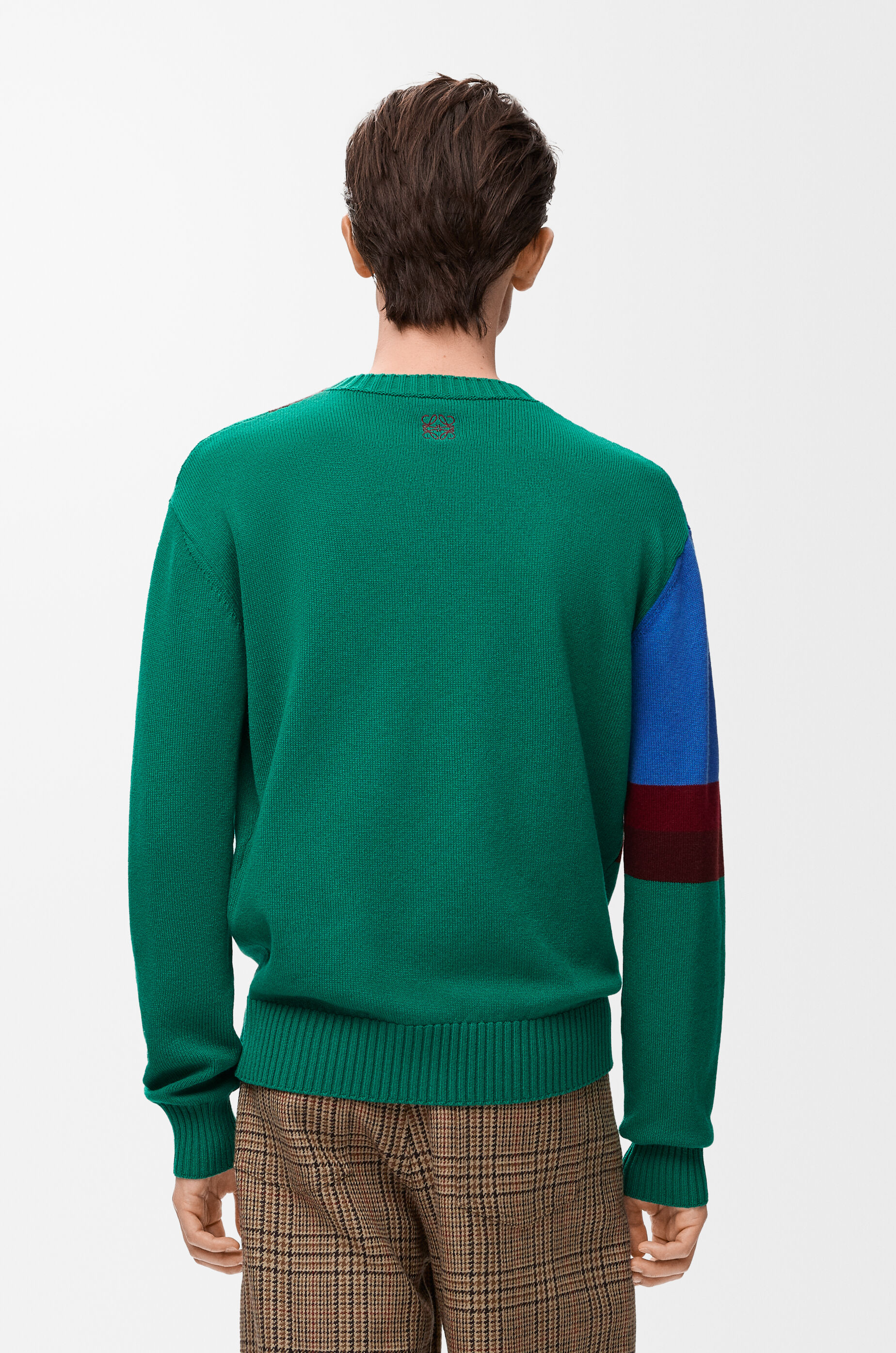 Sweater in wool Green - LOEWE