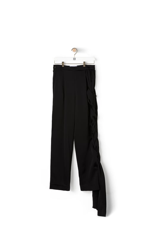 LOEWE BRAID TROUSERS Black