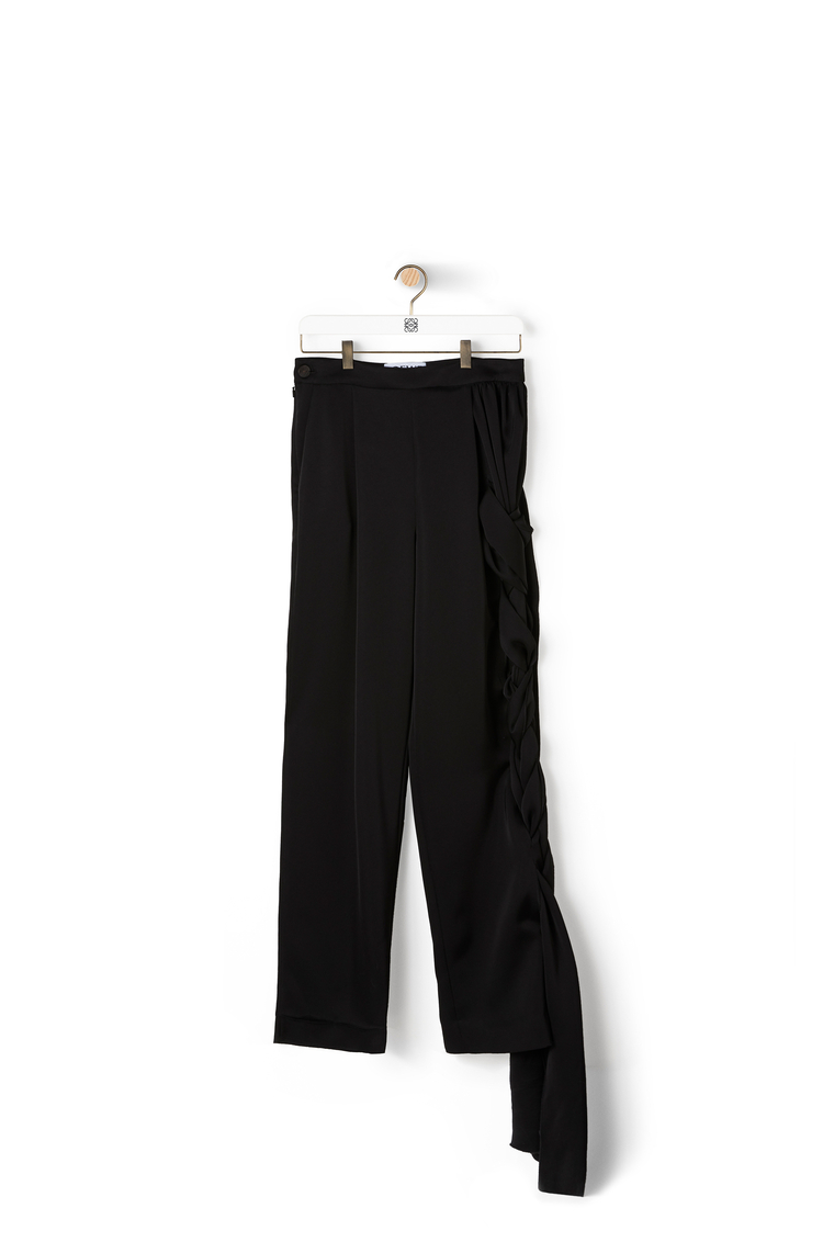 LOEWE BRAID TROUSERS Black