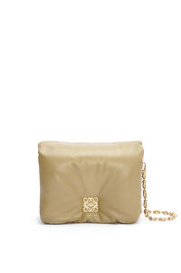 LOEWE パファー ゴヤバッグ (シャイニーナパラム) クレイグリーン