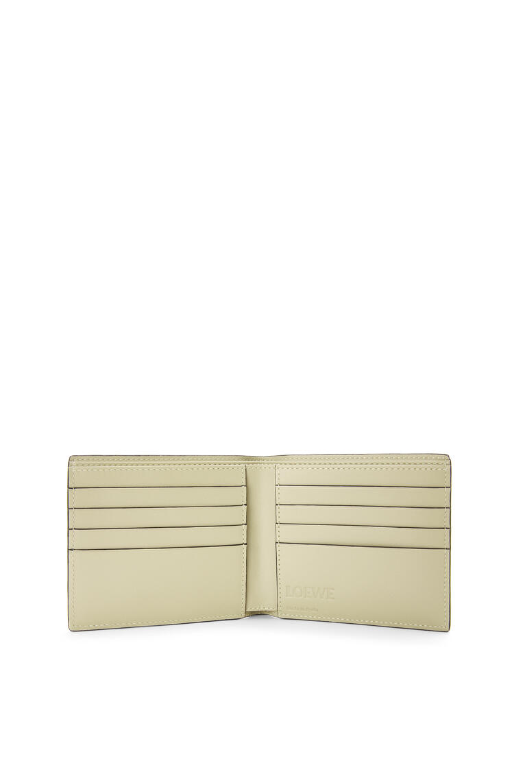 LOEWE Bifold wallet in soft grained calfskin Light Oat