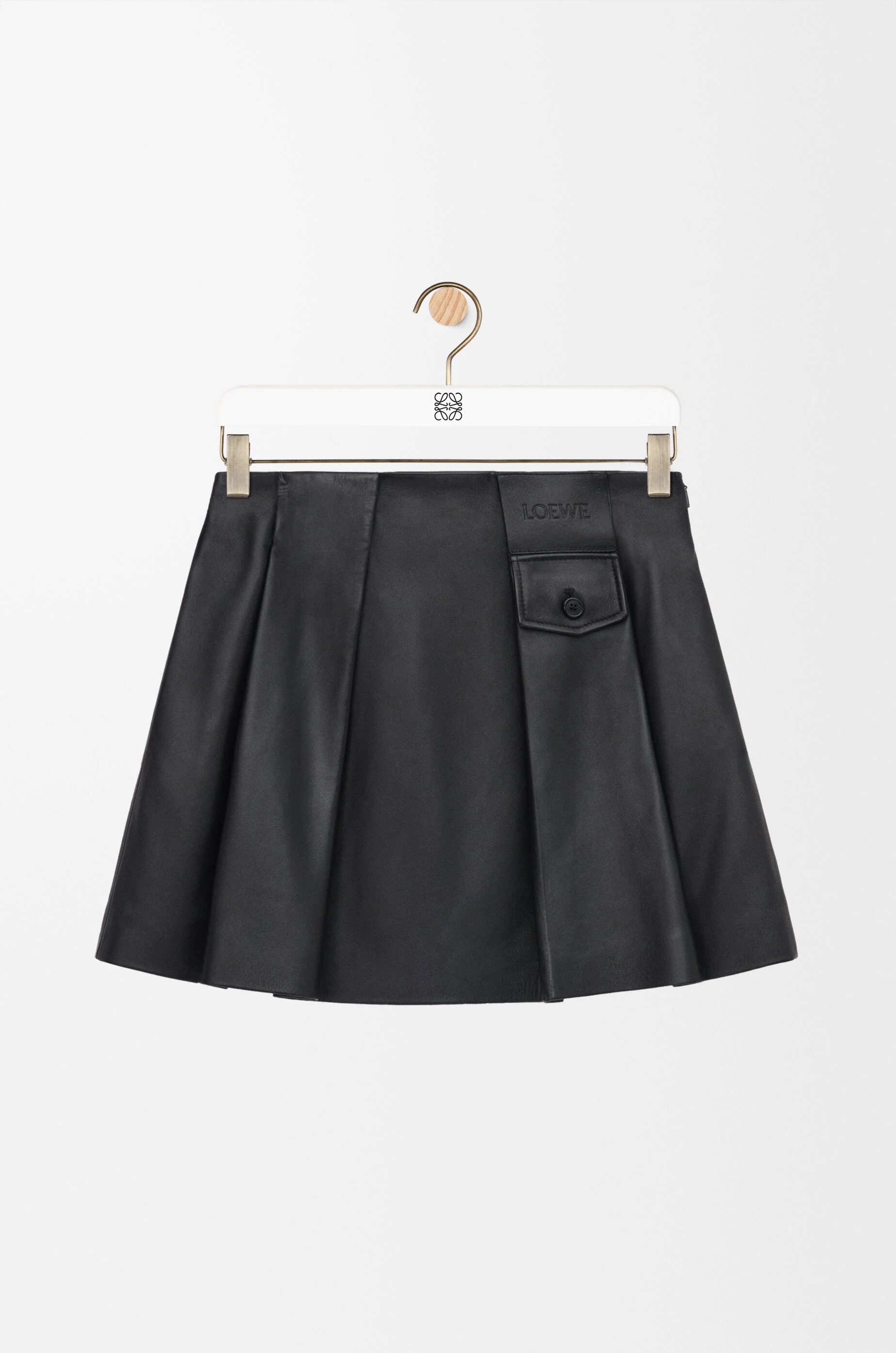 ミニ スカート（ナパラム） ブラック - LOEWE