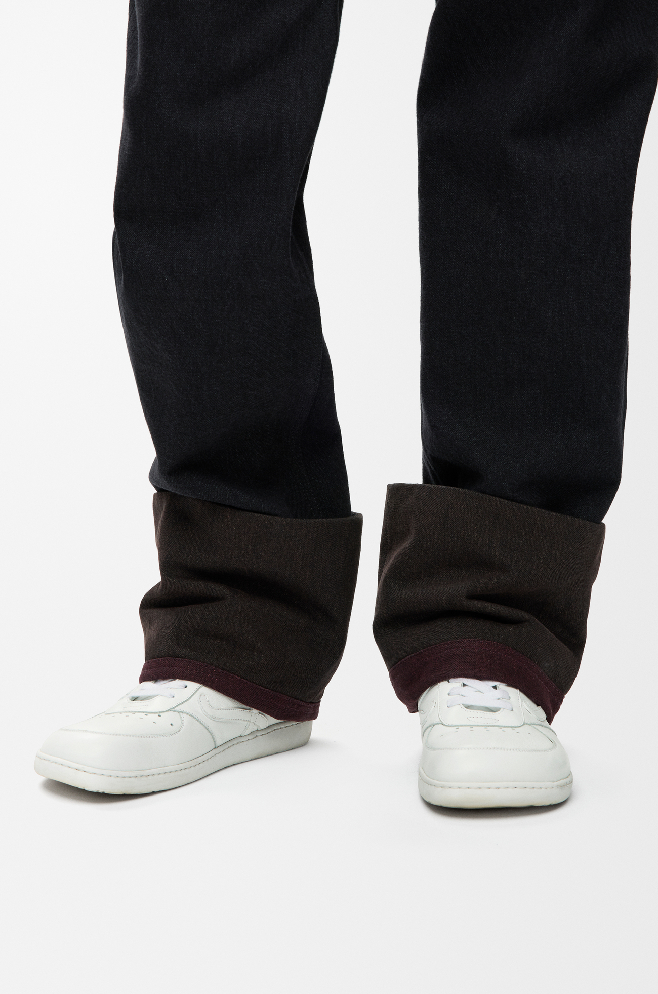 LOEWE Zapatilla Jambo en piel de ternera Blanco
