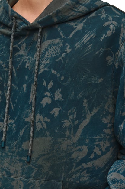 LOEWE Sweatshirt à capuche large en coton BLEU/MULTICOLORE plp_rd