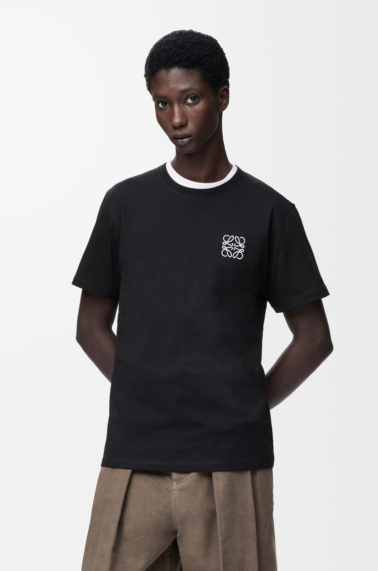 LOEWE Regular fit T-shirt in cotton Black