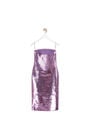 LOEWE Sequin bustier midi dress in viscose Violet pdp_rd
