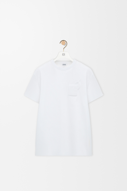 LOEWE Relaxed fit T-shirt in cotton White