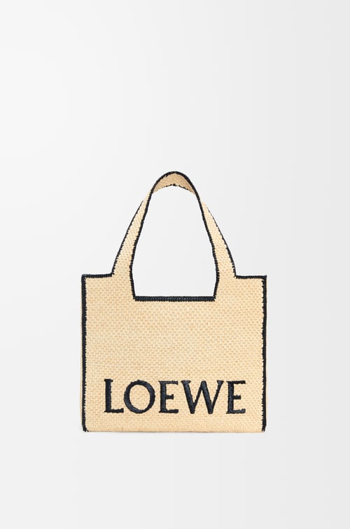 LOEWE ロエベフォント トート ラージ（ラフィア） ナチュラル