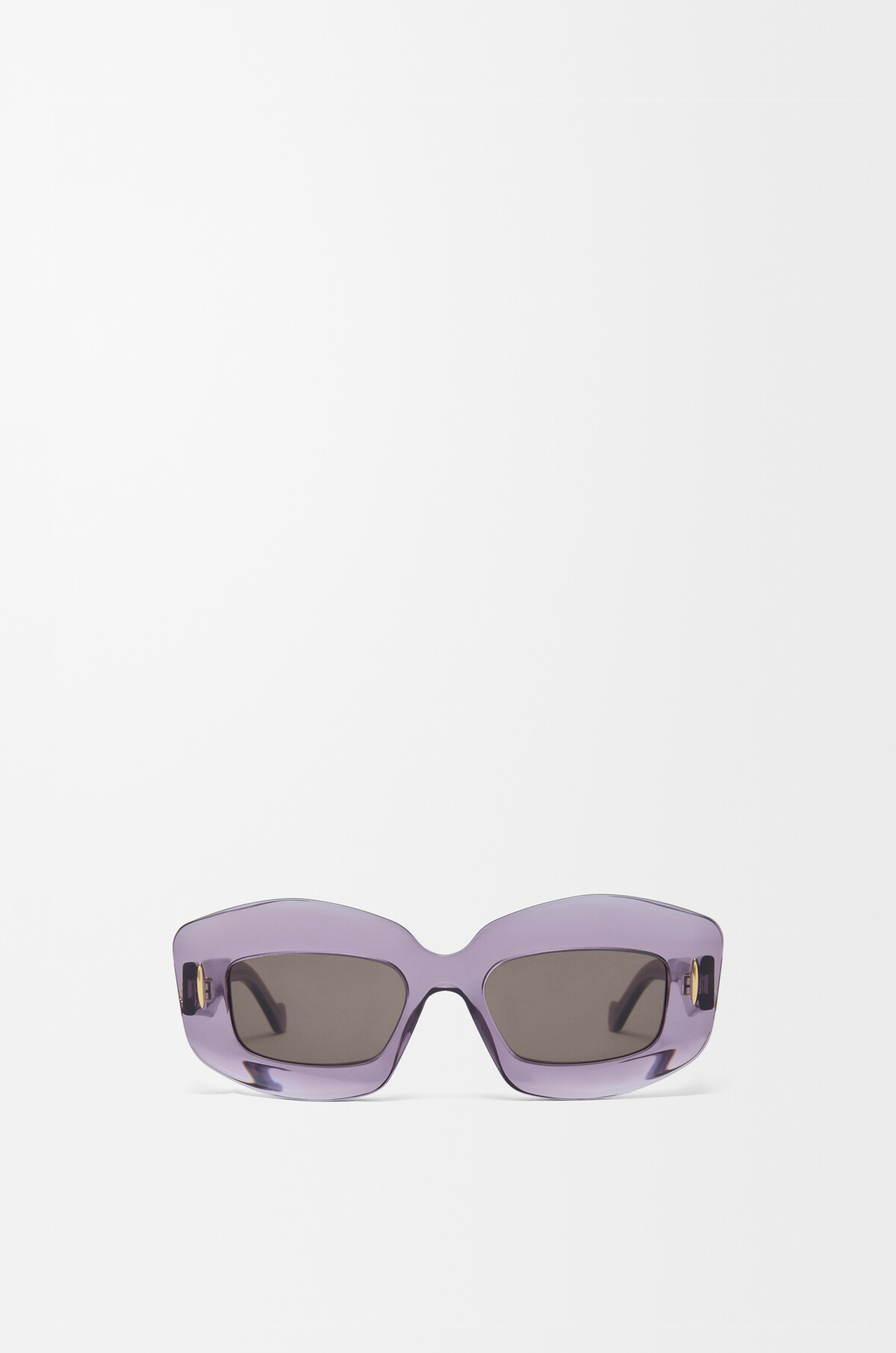 Loewe Gold Frame Sunglasses with Gradient Blue-Purple Lenses Sunglasses Loewe Anagram LW40115U 30Y 57-18 Gold | Visiofactory main image 3