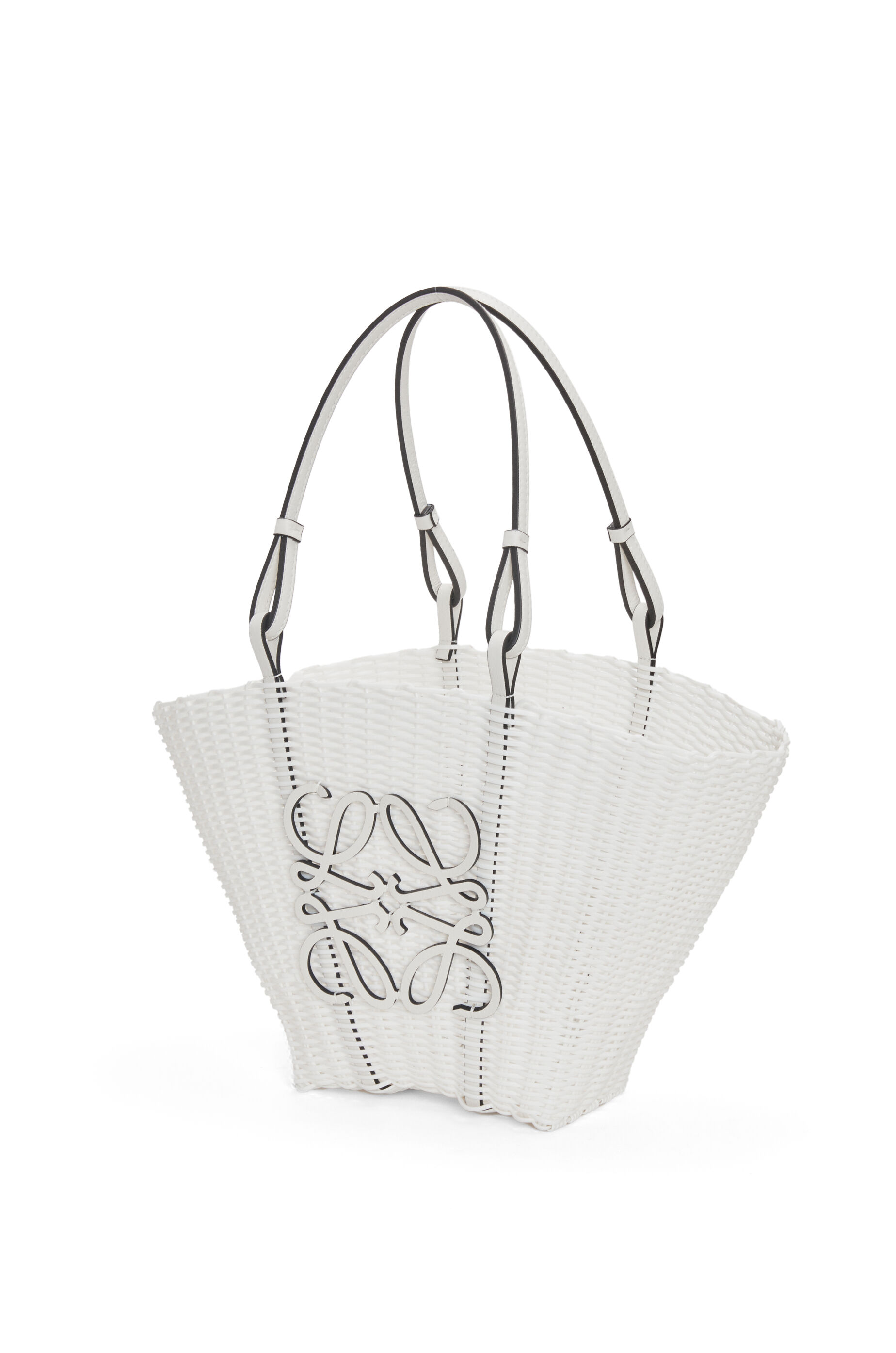 ロエベ LOEWE マーメイドバスケット バッグ ホワイト 23 イビザ カゴ 