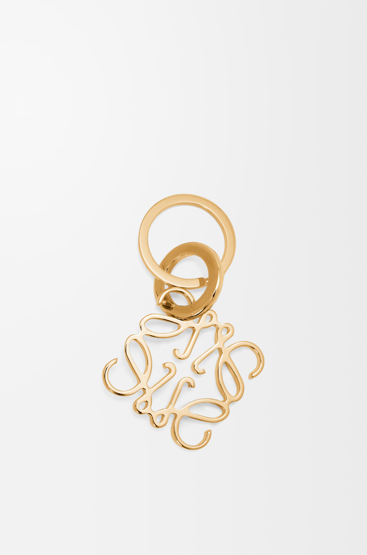 LOEWE Llavero Anagram Dorado