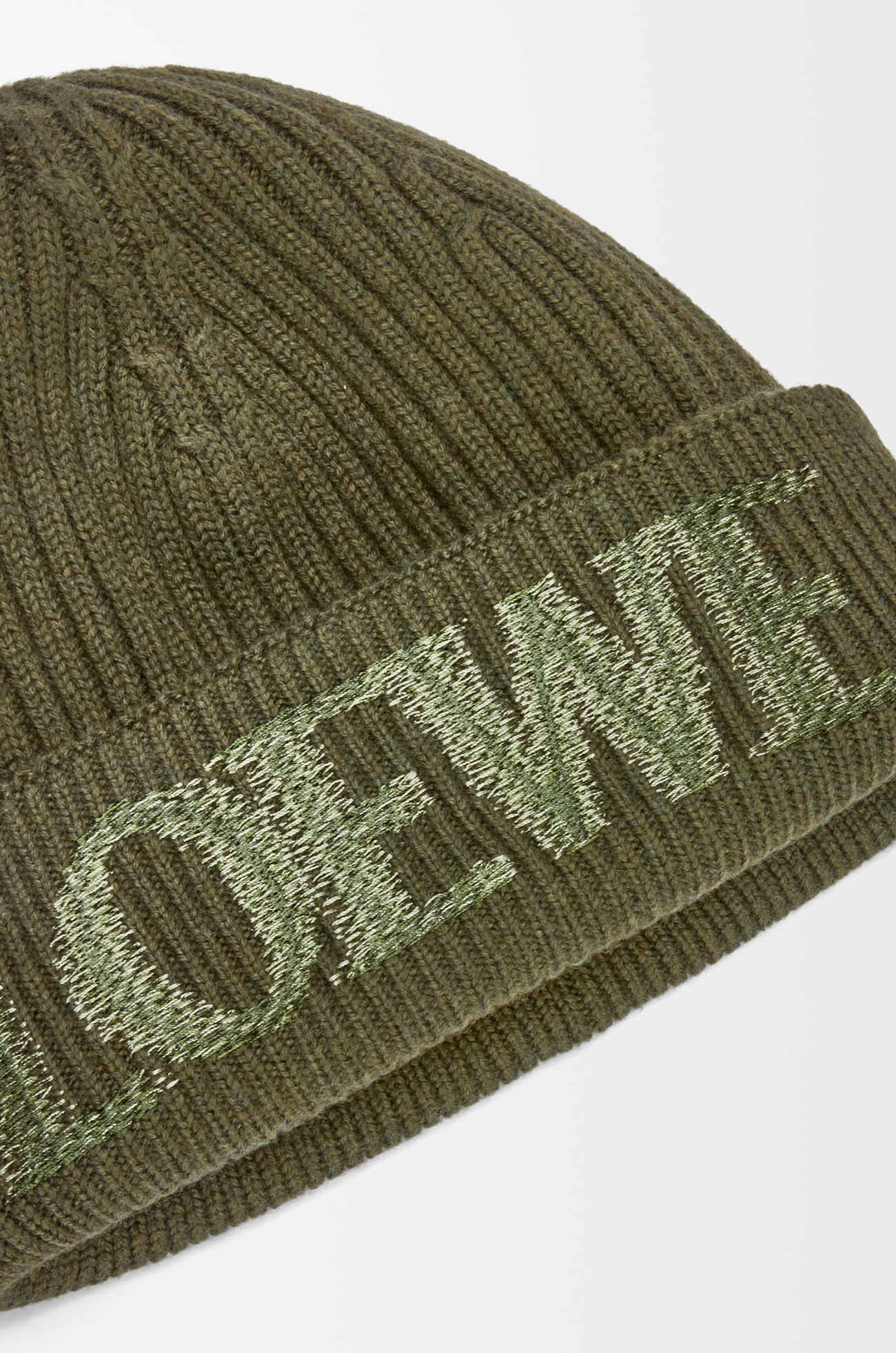 LOEWE LOEWE beanie in wool Tea Dust Glaze