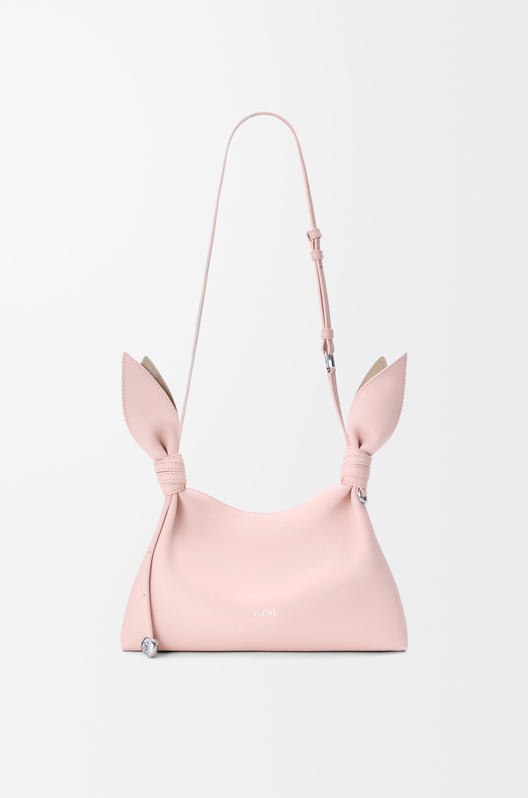 Mini Scarf bag in smooth calfskin Pink - LOEWE International