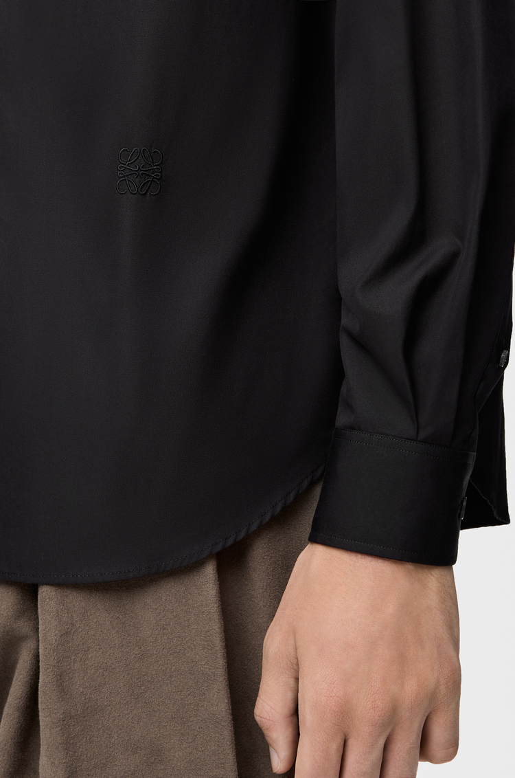 LOEWE Camisa en algodón Negro