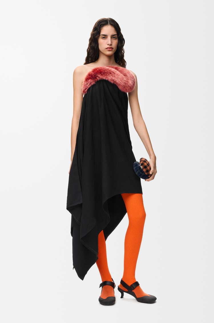 LOEWE Legging en mezcla de viscosa Naranja Claro