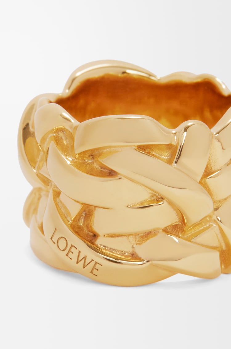 LOEWE Nest ring in sterling silver Gold