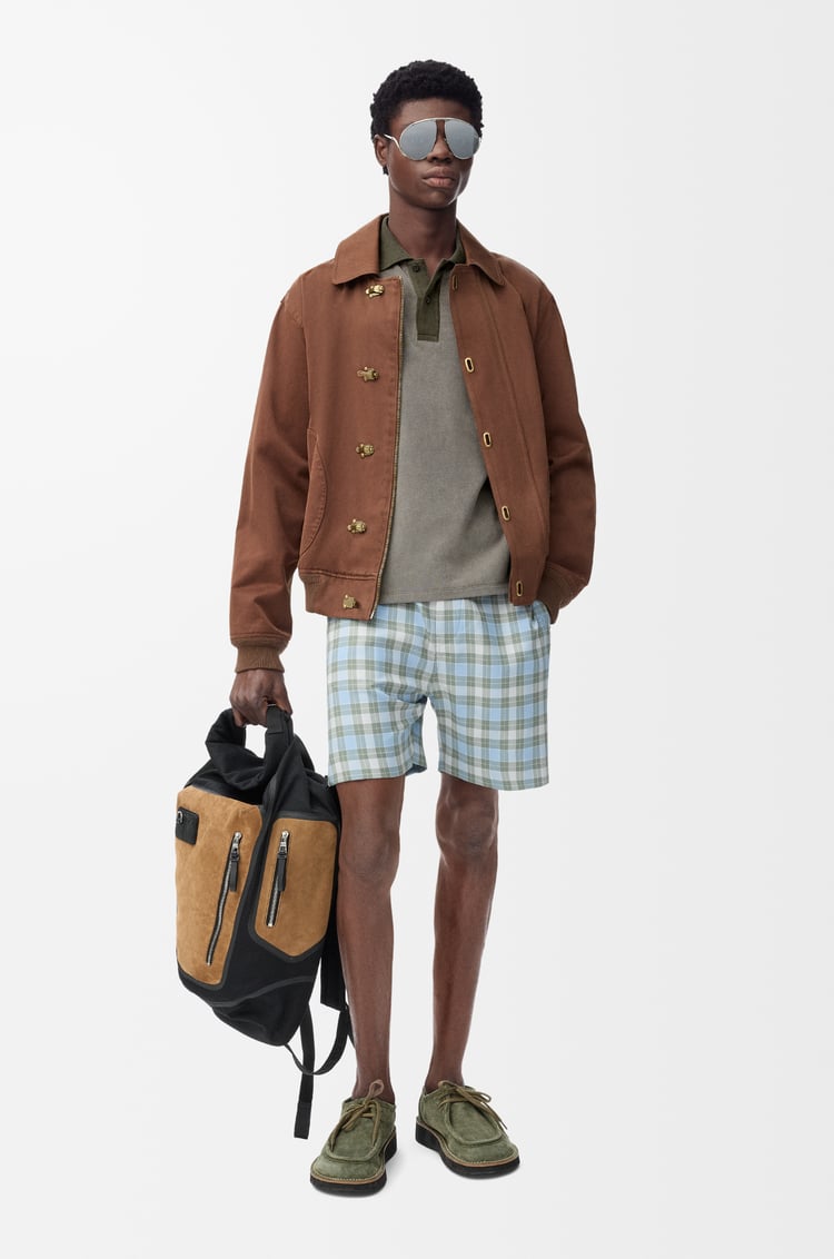 LOEWE Polo 棉質衫 卡其綠