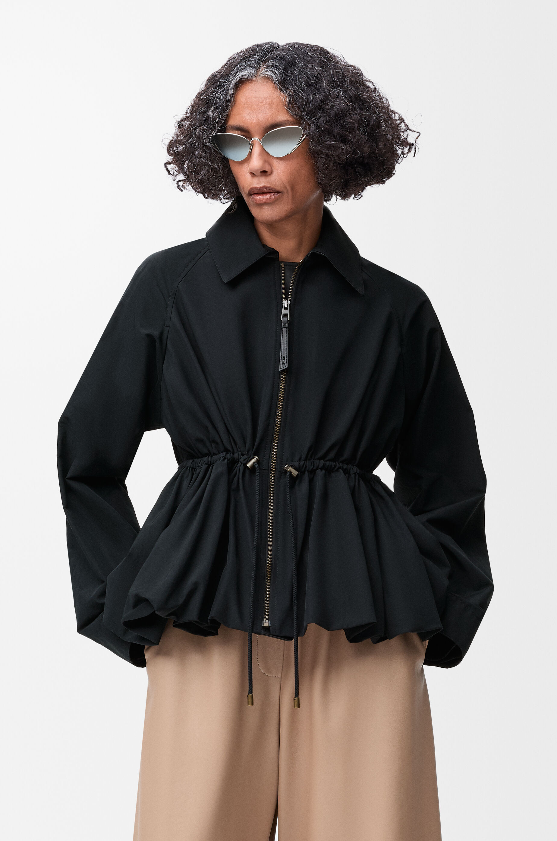 Jacket in cotton blend Black - LOEWE