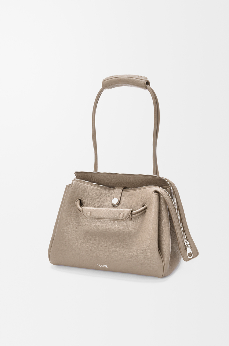 LOEWE Medium Madrid bag in supple grained calfskin Clay