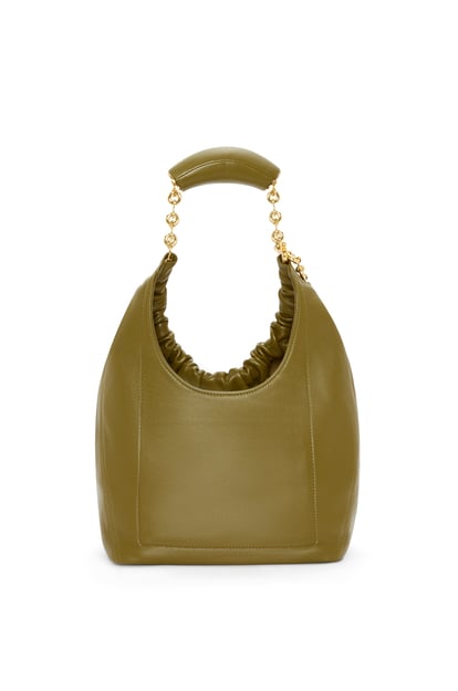 LOEWE Small Squeeze bag in nappa lambskin Olive plp_rd