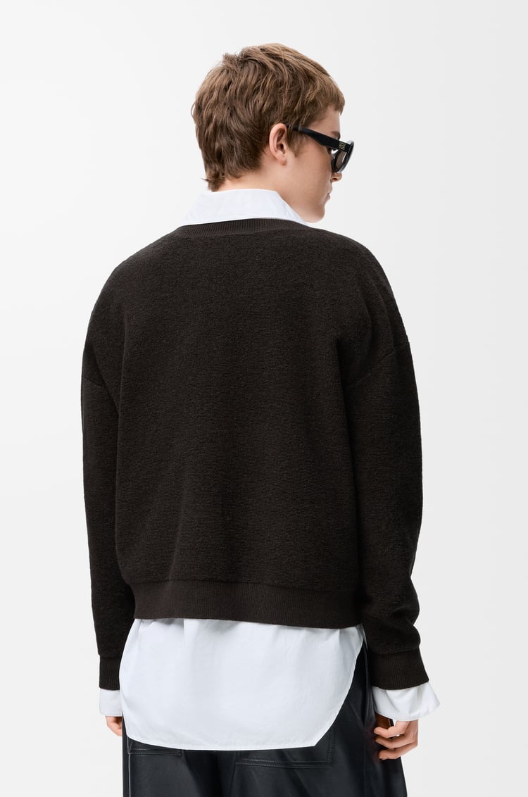 LOEWE Jersey en lana Verde Caqui