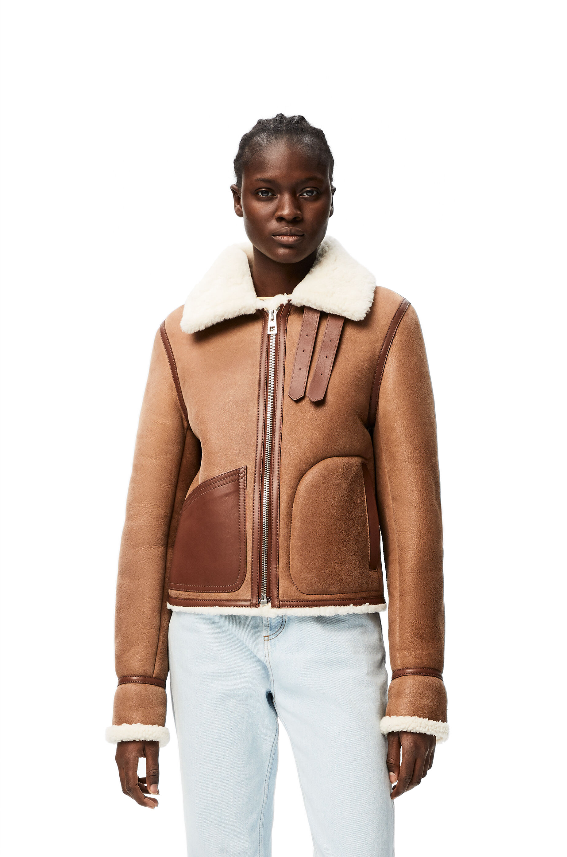 loewe shearling jacket