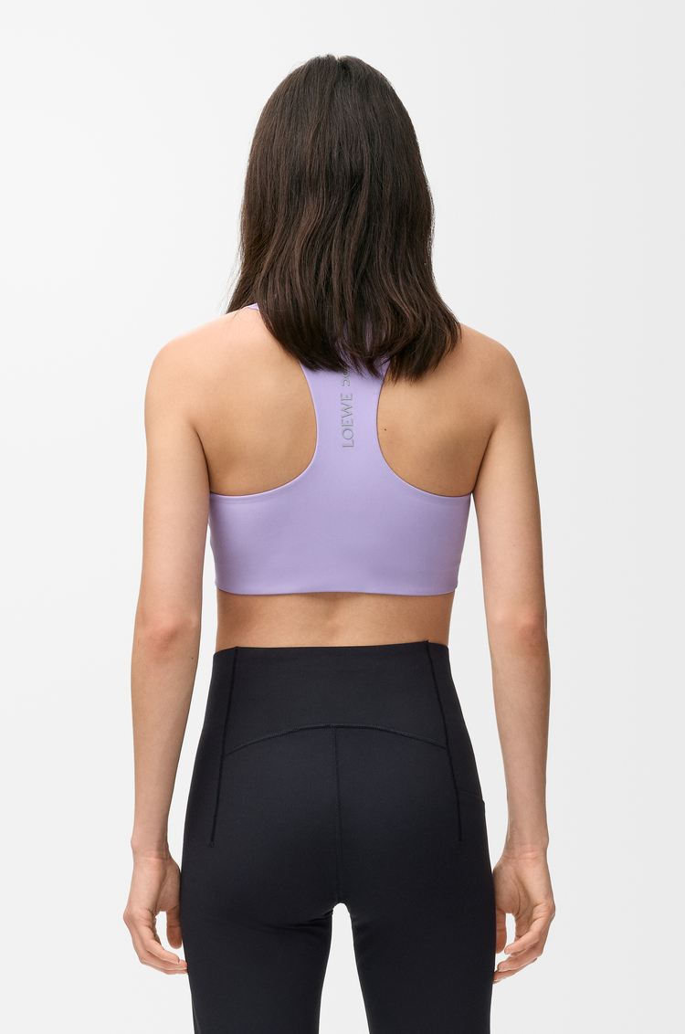 LOEWE Soft bra in technical jersey Lilac