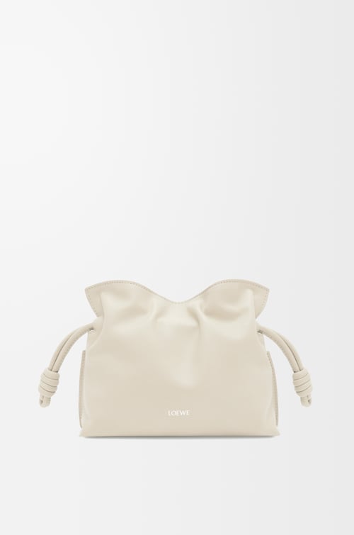 LOEWE Bolso Flamenco Clutch mini en piel napa de ternera Sal Marina plp_rd