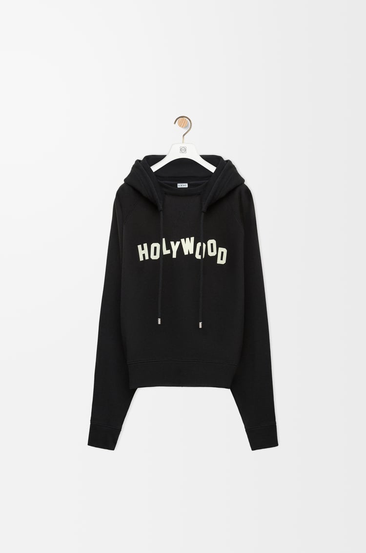 LOEWE フーディー（コットン） ブラック