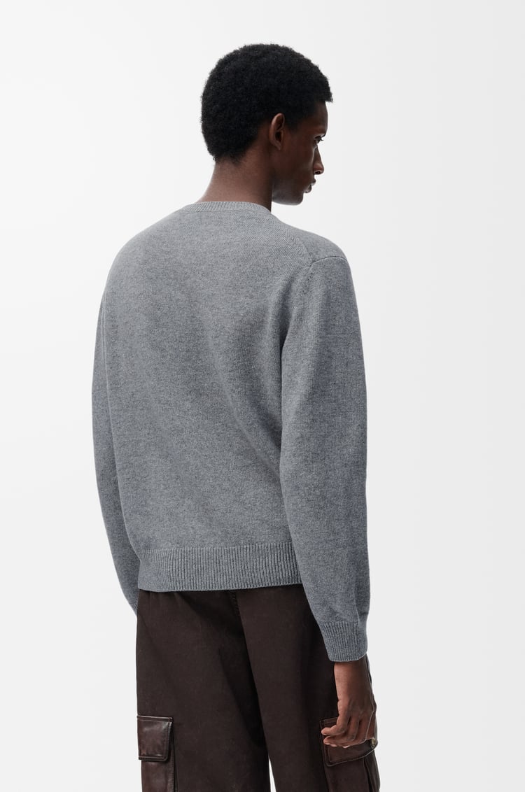 LOEWE 스웨터 - 울 그레이 멜란지