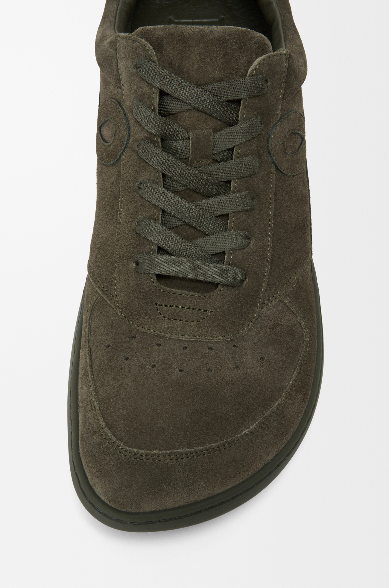 LOEWE ジャンボ スニーカー（カーフスエード） オリーブグリーン