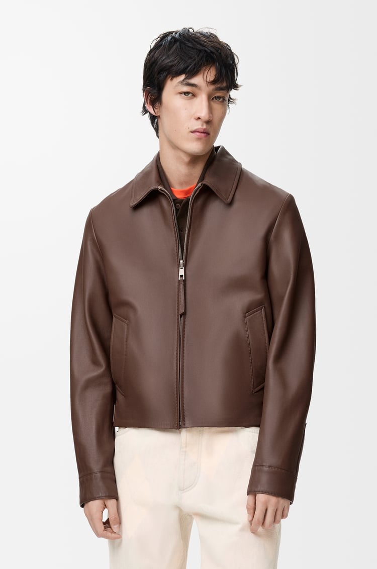 LOEWE ジップアップ ジャケット（ナパラム） トープ