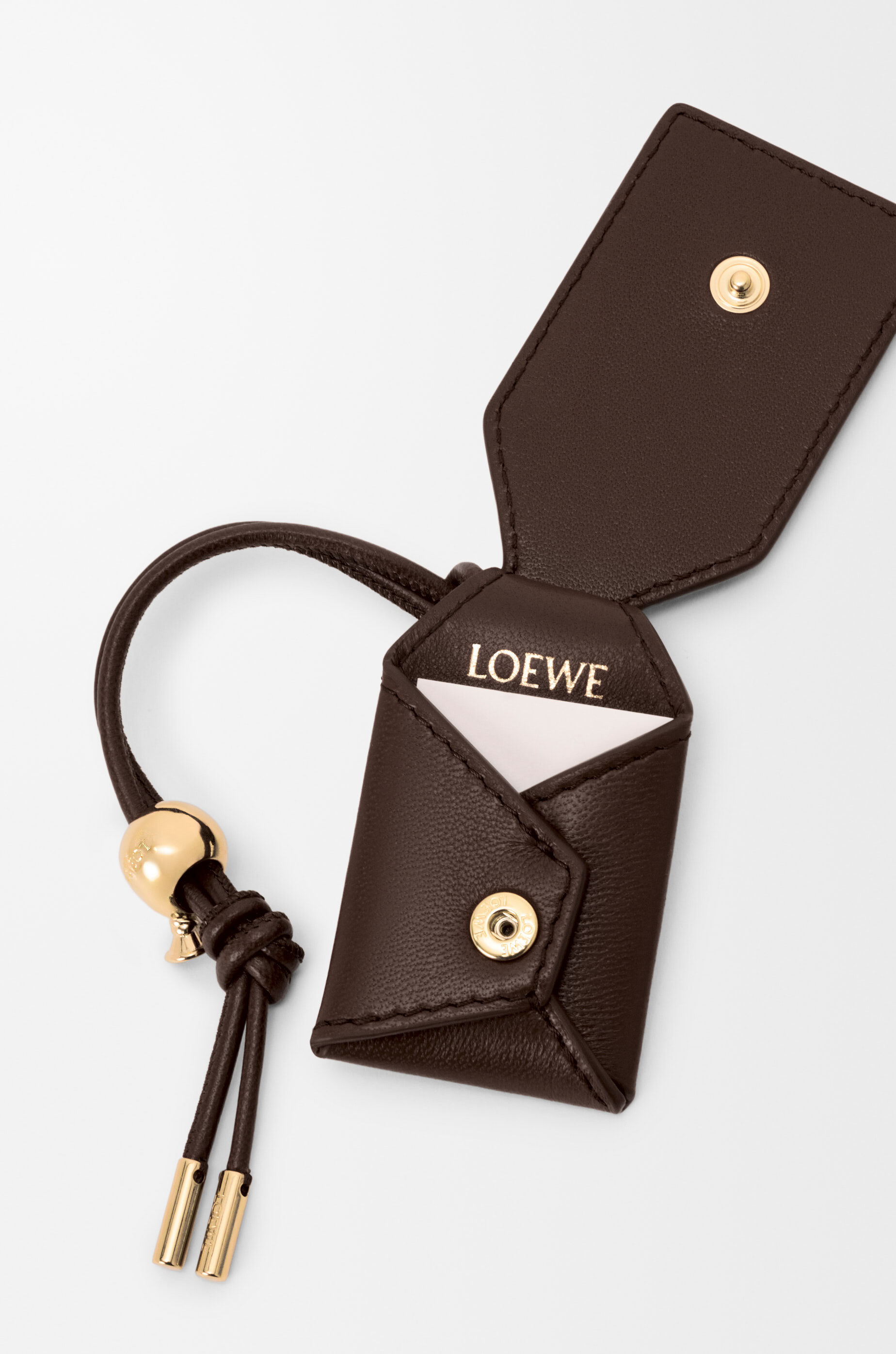 Medium Featherlight Puzzle bag in nappa lambskin Brown - LOEWE USA