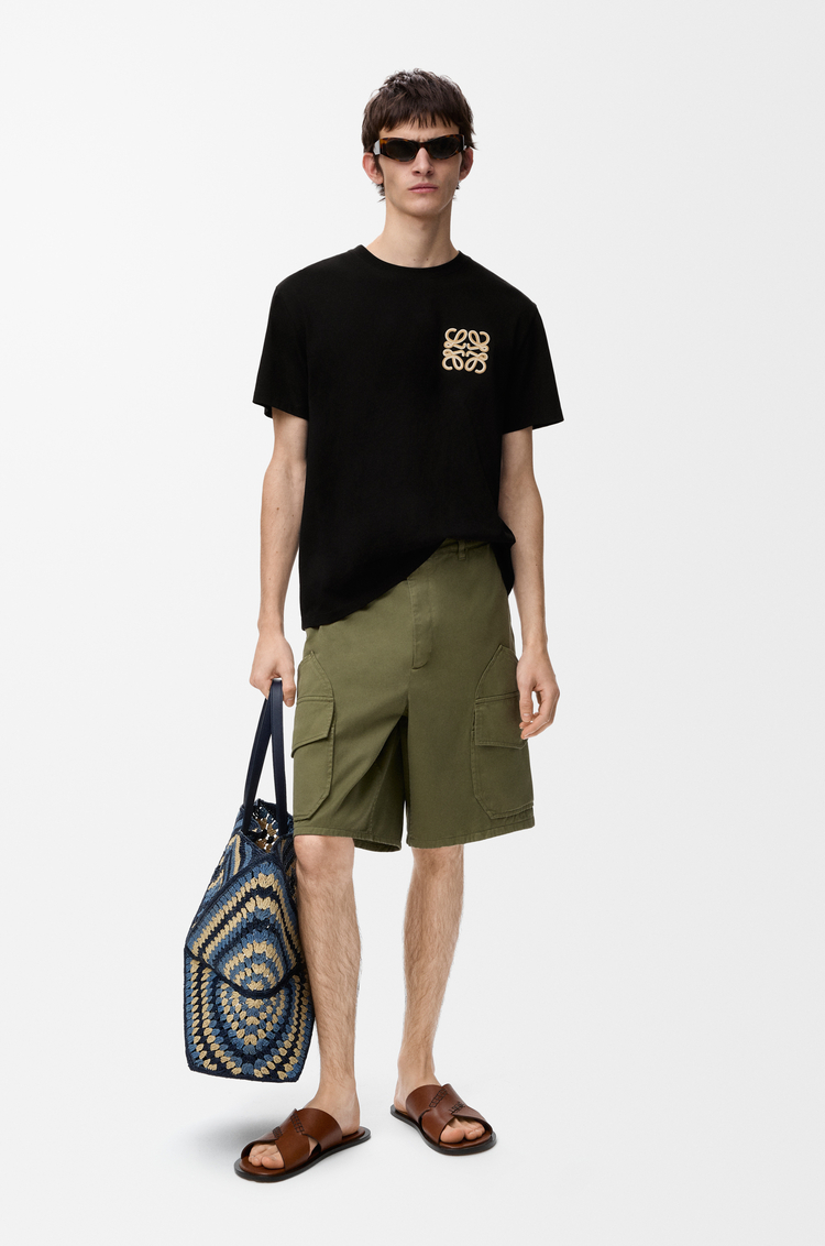 LOEWE Relaxed fit T-shirt in cotton Black