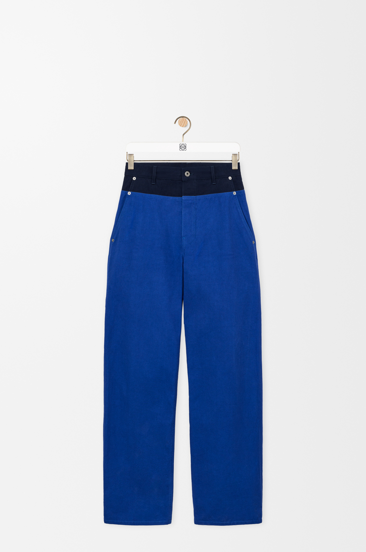 LOEWE トラウザーズ（コットン） Blue/Navy