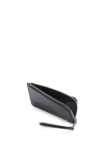 LOEWE Puzzle coin cardholder in classic calfskin Deep Navy/Anthracite plp_rd