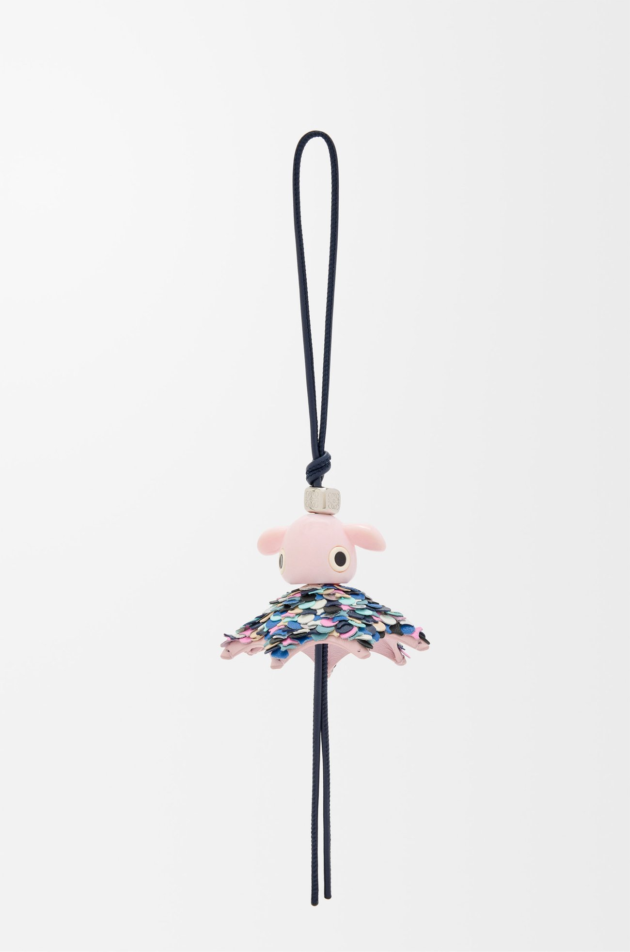 LOEWE Party Puzz charm Navy/Light Pink