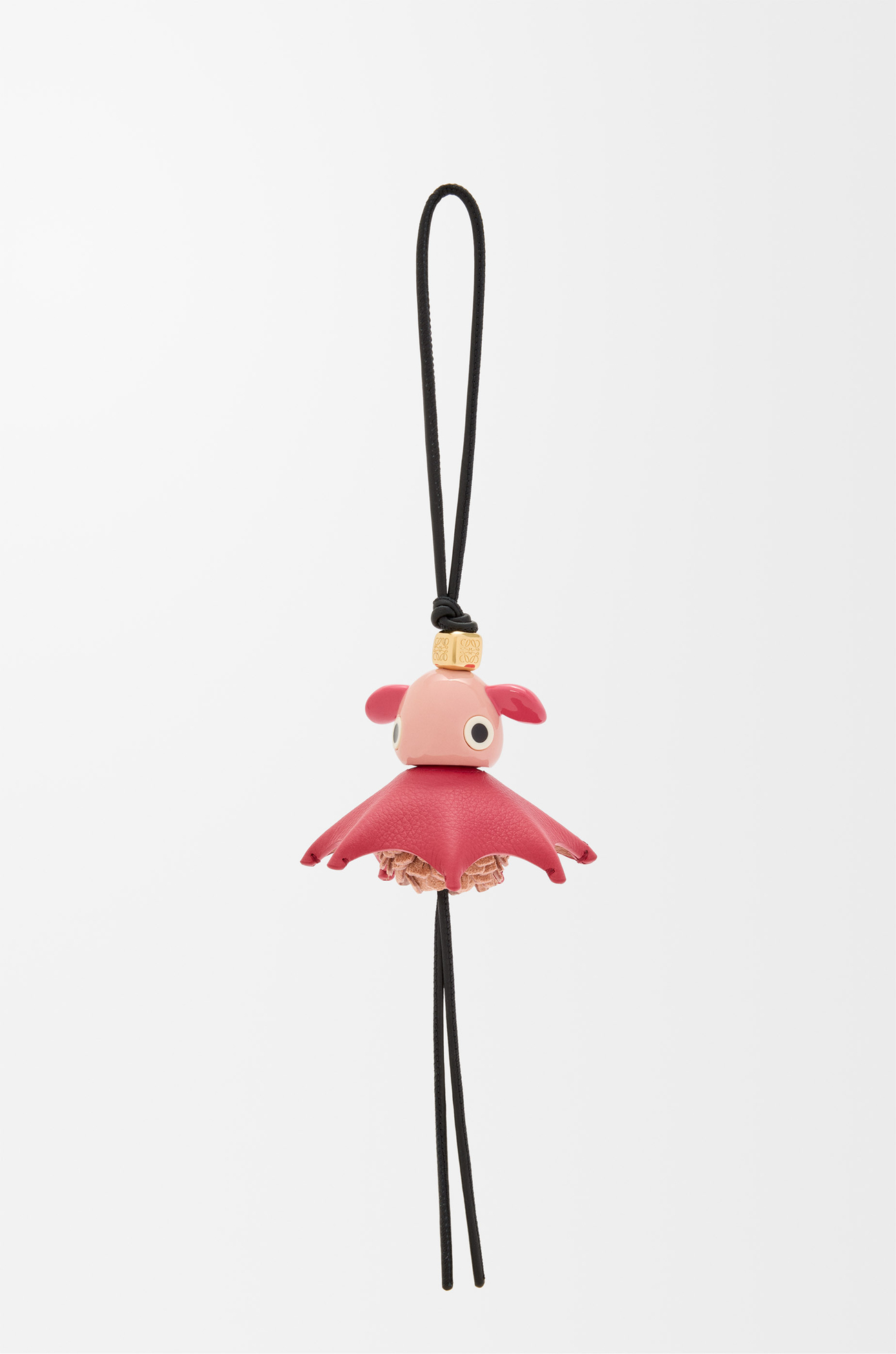 LOEWE Pink Puzz charm Black/Pink